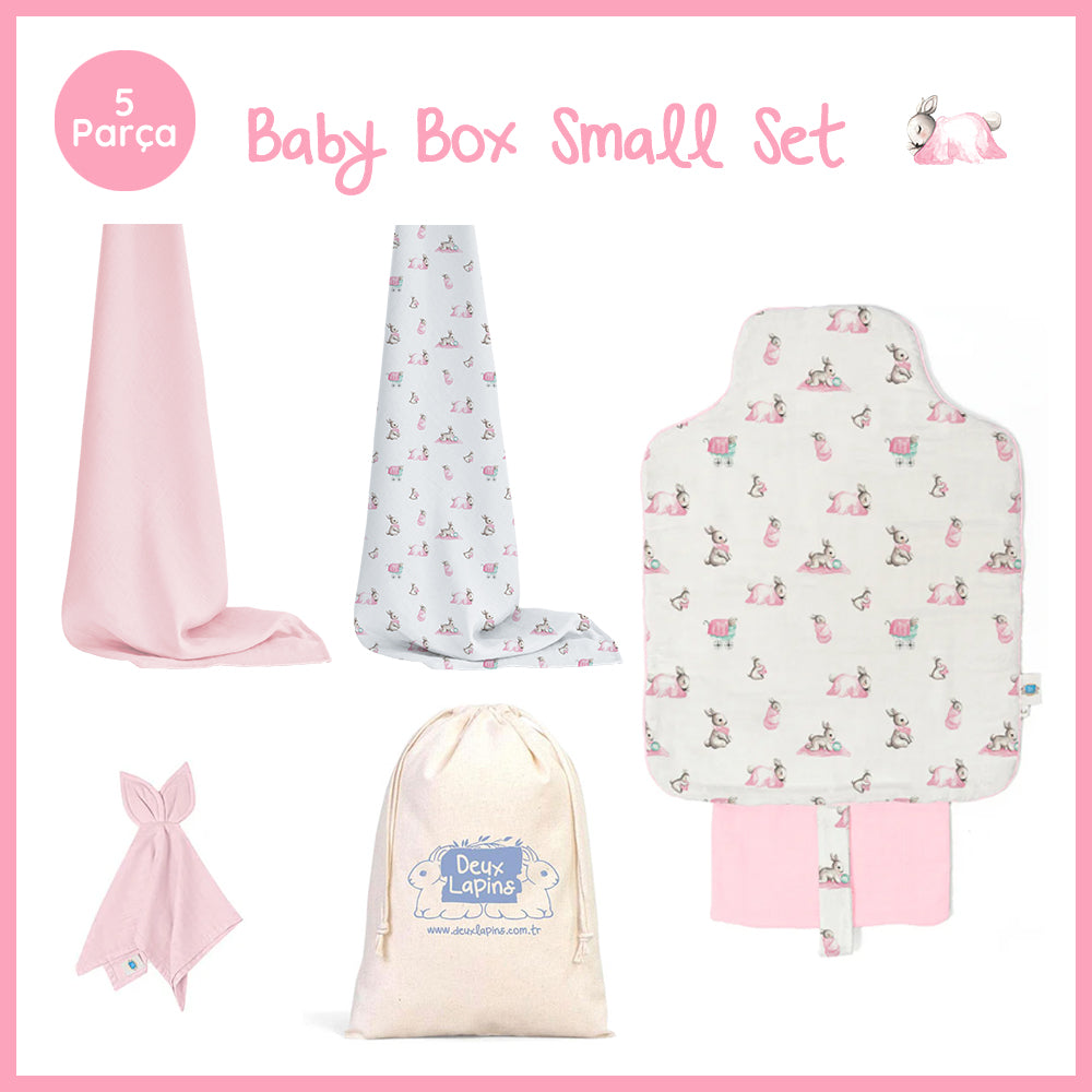 Baby Box Small - Bébé Lapin Rose