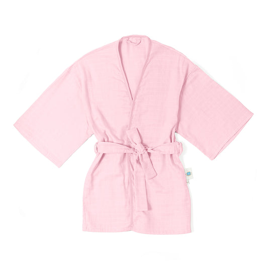 Müslin Çocuk Kimono - Innocent Pink