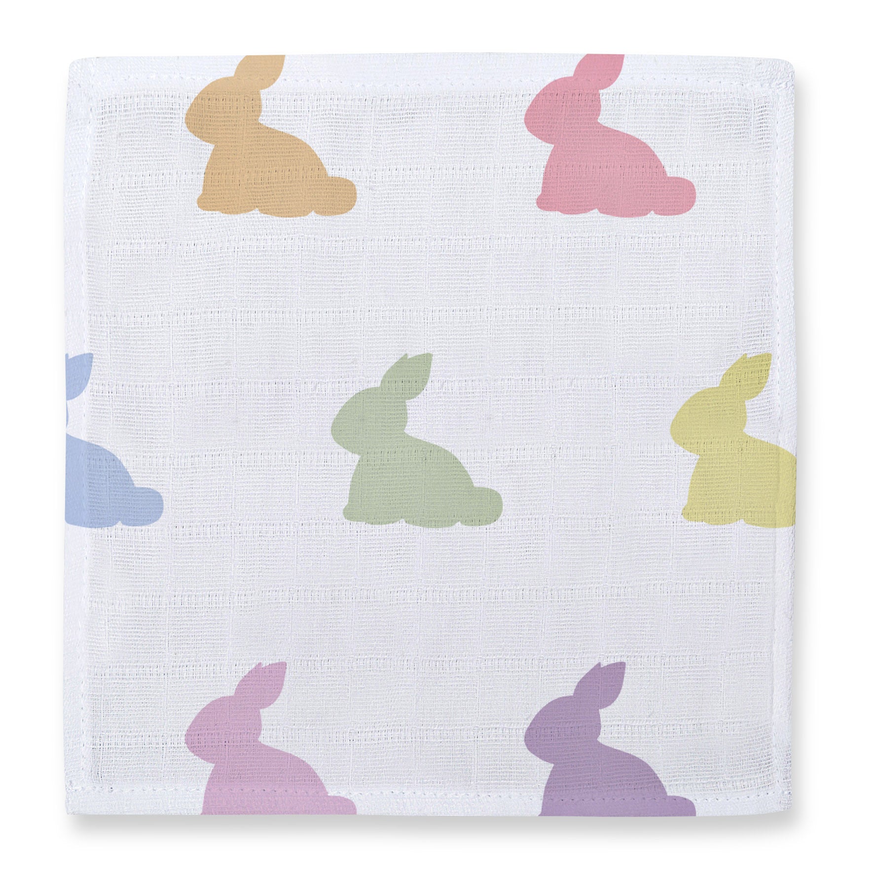 Müslin Bebek Ağız Bezi Paketi – Rainbow Lapin & Endless Blue 10`lu